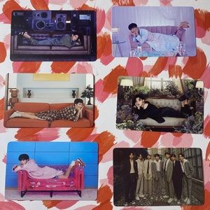 BTS BE deluxe album photocards